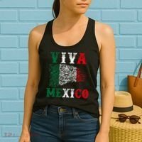 Viva Mexico Mexican Independence Day Women's Tank Top thumb 2