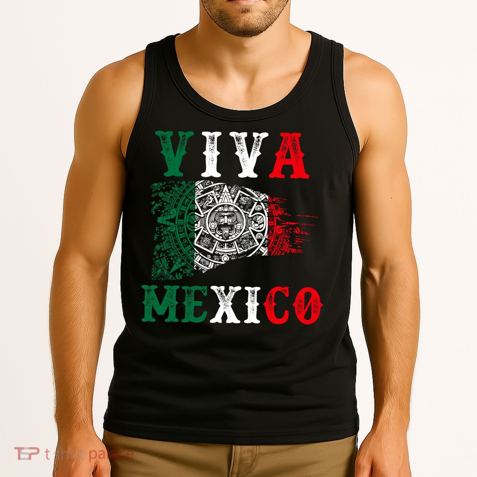 Viva Mexico Mexican Independence Day Tank Top