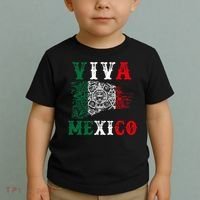 Viva Mexico Mexican Independence Day Toddler T-Shirt thumb 2