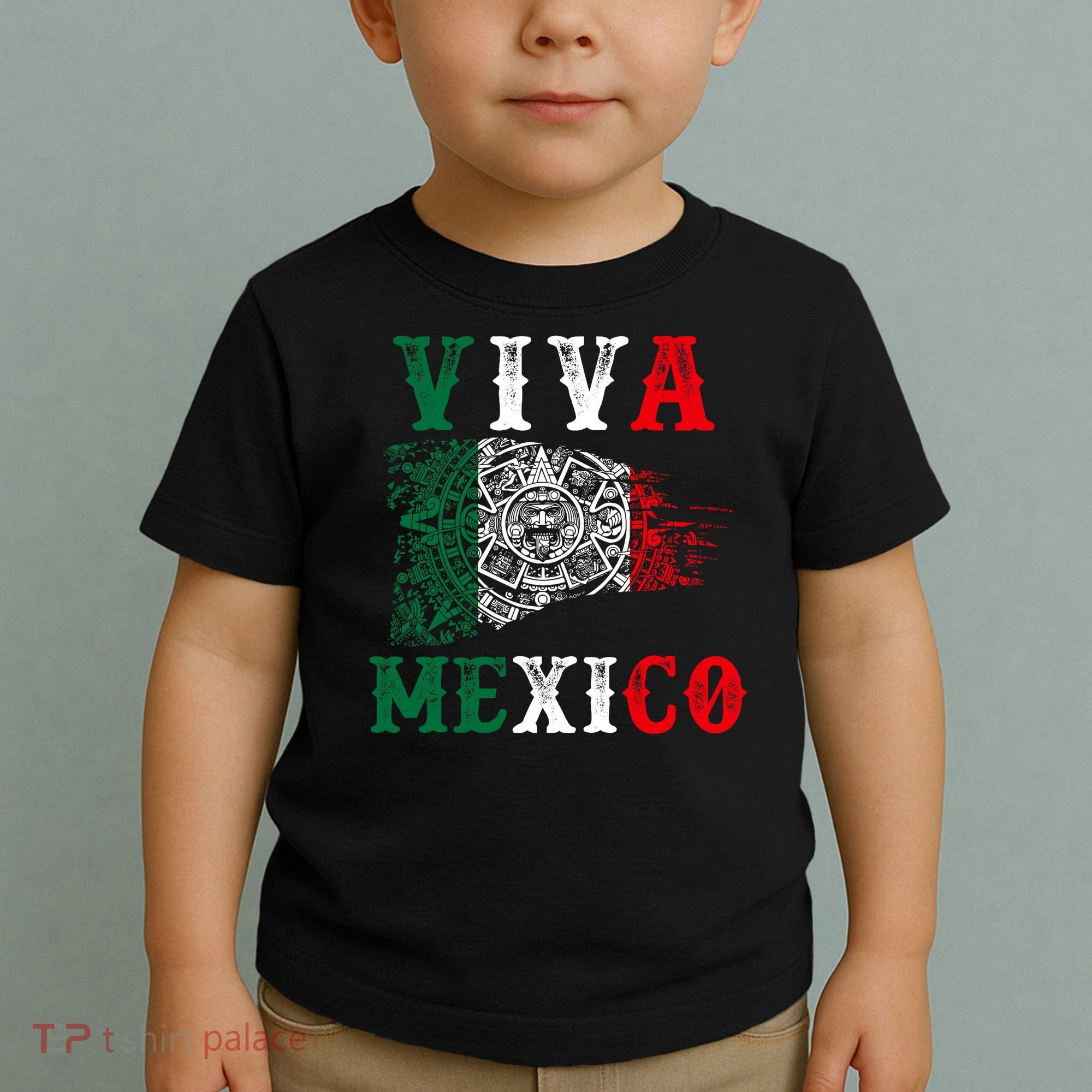 Viva Mexico Mexican Independence Day Toddler T-Shirt
