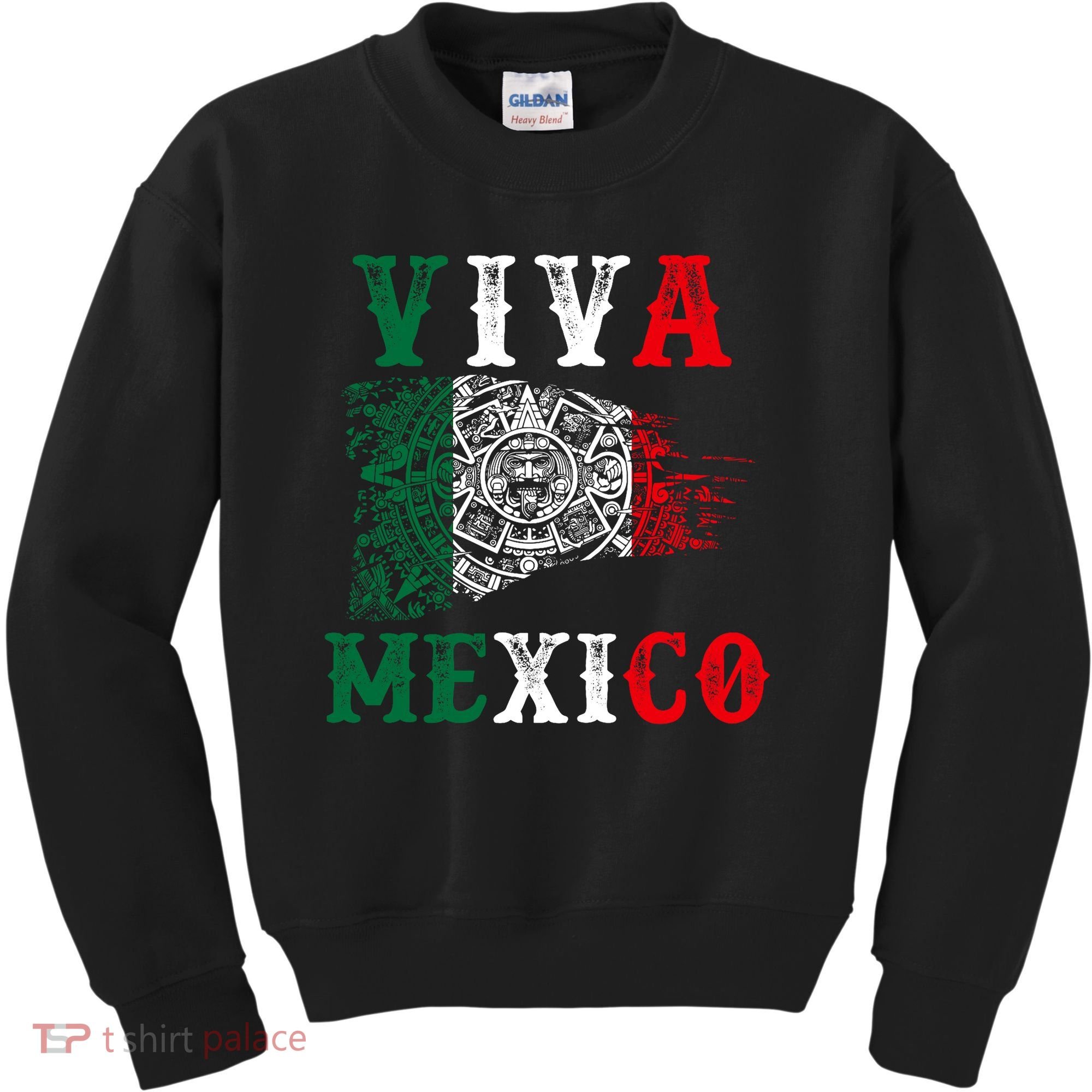 Viva Mexico Mexican Independence Day Kids Sweatshirt