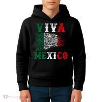 Viva Mexico Mexican Independence Day Kids Hoodie thumb 4