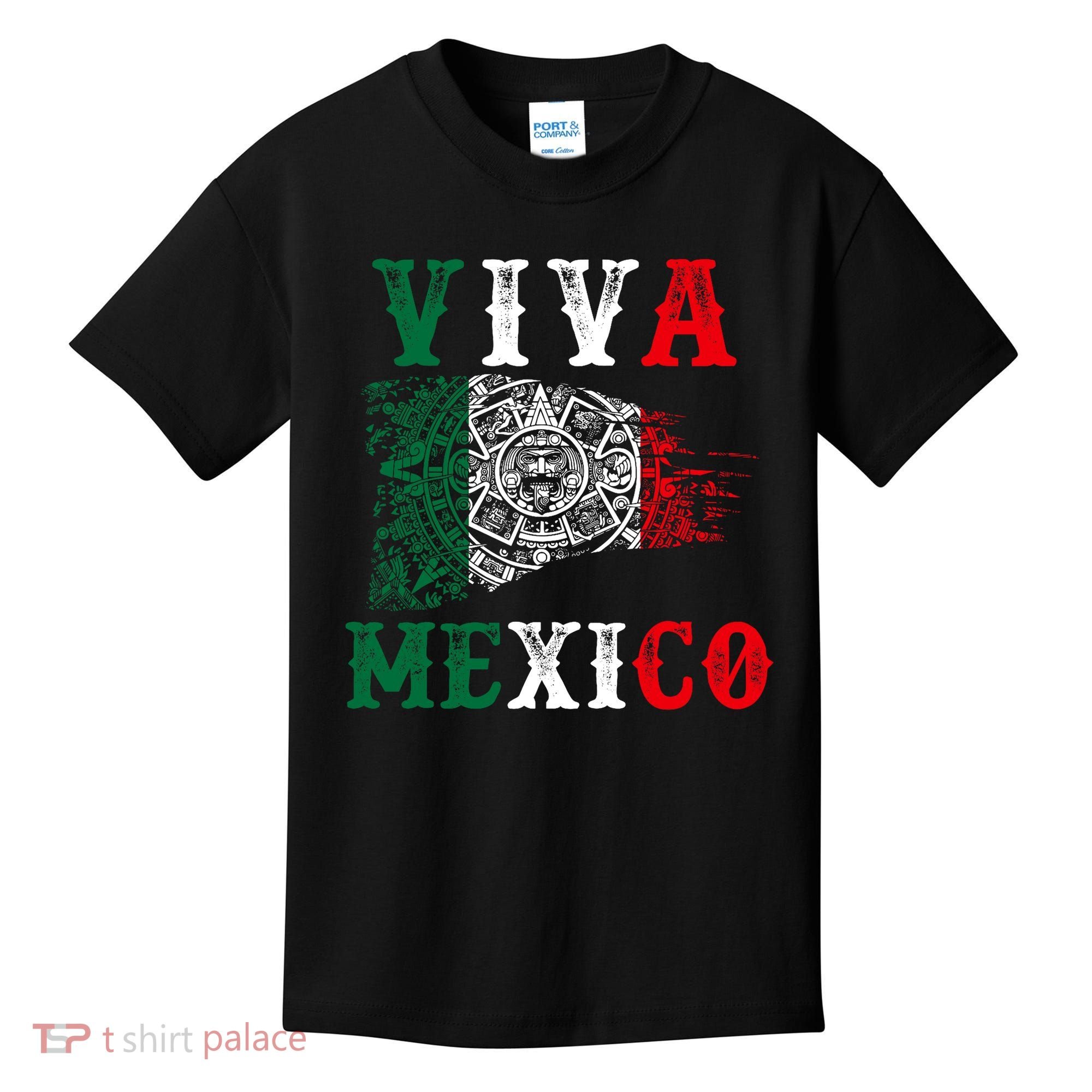 Viva Mexico Mexican Independence Day Kids T-Shirt