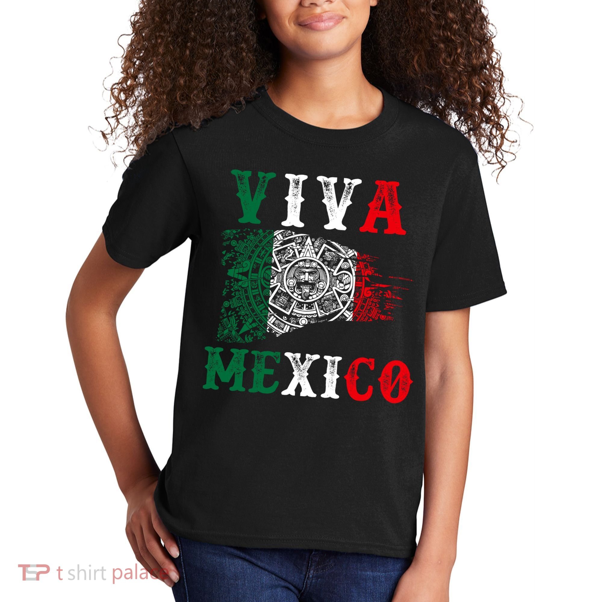 Viva Mexico Mexican Independence Day Kids T-Shirt
