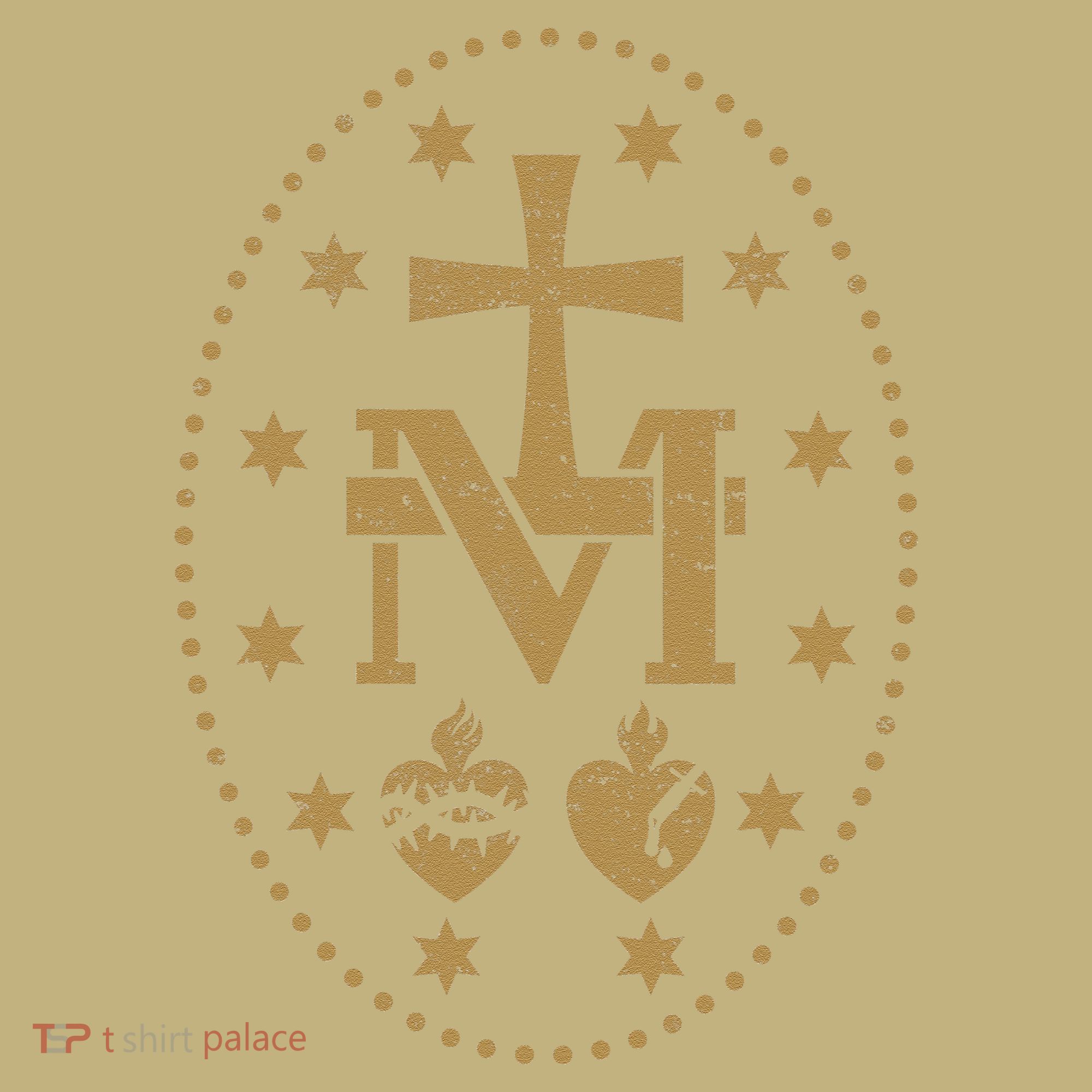 Vintage Miraculous Medal Virgin Jesus Cross Catholic Gifts T-Shirt