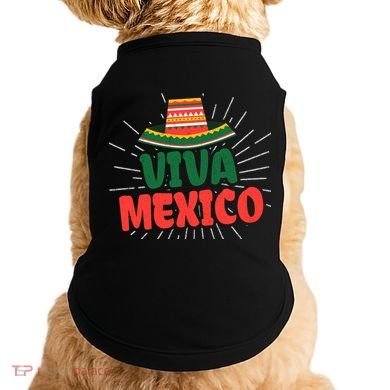 Viva Mexico Mexican Independence Day Gift Doggie Tank