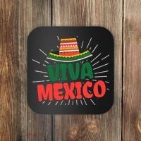 Viva Mexico Mexican Independence Day Gift Coaster thumb 0