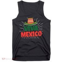Viva Mexico Mexican Independence Day Gift Tank Top thumb 0