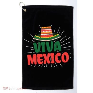 Viva Mexico Mexican Independence Day Gift Golf Towel