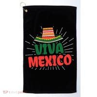 Viva Mexico Mexican Independence Day Gift Golf Towel thumb 0
