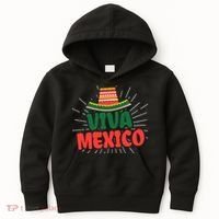Viva Mexico Mexican Independence Day Gift Kids Hoodie thumb 0