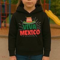 Viva Mexico Mexican Independence Day Gift Kids Hoodie thumb 3