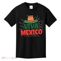 Viva Mexico Mexican Independence Day Gift Kids T-Shirt thumb 0