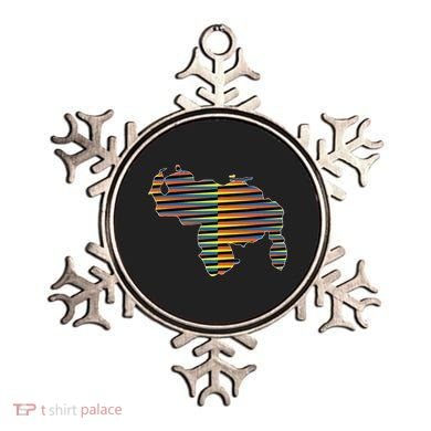 Venezuelan Map Mapa De Venezuela Multicolor Chromatic Ornament
