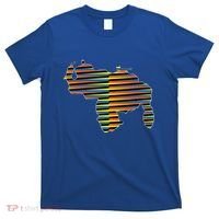 Venezuelan Map Mapa De Venezuela Multicolor Chromatic T-Shirt thumb 0
