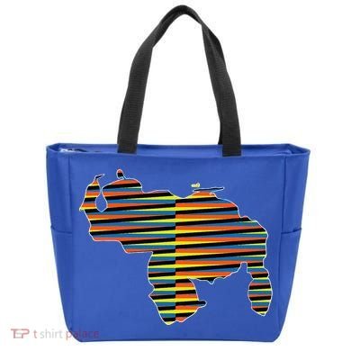 Venezuelan Map Mapa De Venezuela Multicolor Chromatic Tote Bag