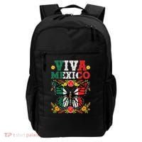 Viva Mexico Mexican Independence Day Butterfly Backpack thumb 0