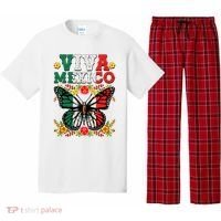 Viva Mexico Mexican Independence Day Butterfly Pajama Set thumb 0