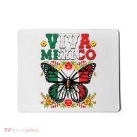 Viva Mexico Mexican Independence Day Butterfly Mousepad thumb 0