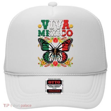 Viva Mexico Mexican Independence Day Butterfly Hat