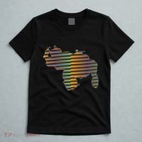 Venezuelan Map Mapa De Venezuela Multicolor Chromatic T-Shirt thumb 5
