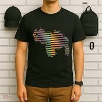 Venezuelan Map Mapa De Venezuela Multicolor Chromatic T-Shirt thumb 6