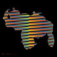 Venezuelan Map Mapa De Venezuela Multicolor Chromatic T-Shirt thumb 7