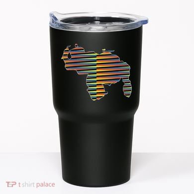 Venezuelan Map Mapa De Venezuela Multicolor Chromatic Tumbler