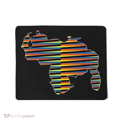 Venezuelan Map Mapa De Venezuela Multicolor Chromatic Mousepad