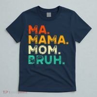 Vintage Ma Mama Mom Bruh Mommy Happy Mother's Day T-Shirt thumb 5