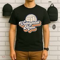 Volleyball Mom Mama Mothers Day T-Shirt thumb 6