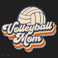 Volleyball Mom Mama Mothers Day Beanie thumb 2