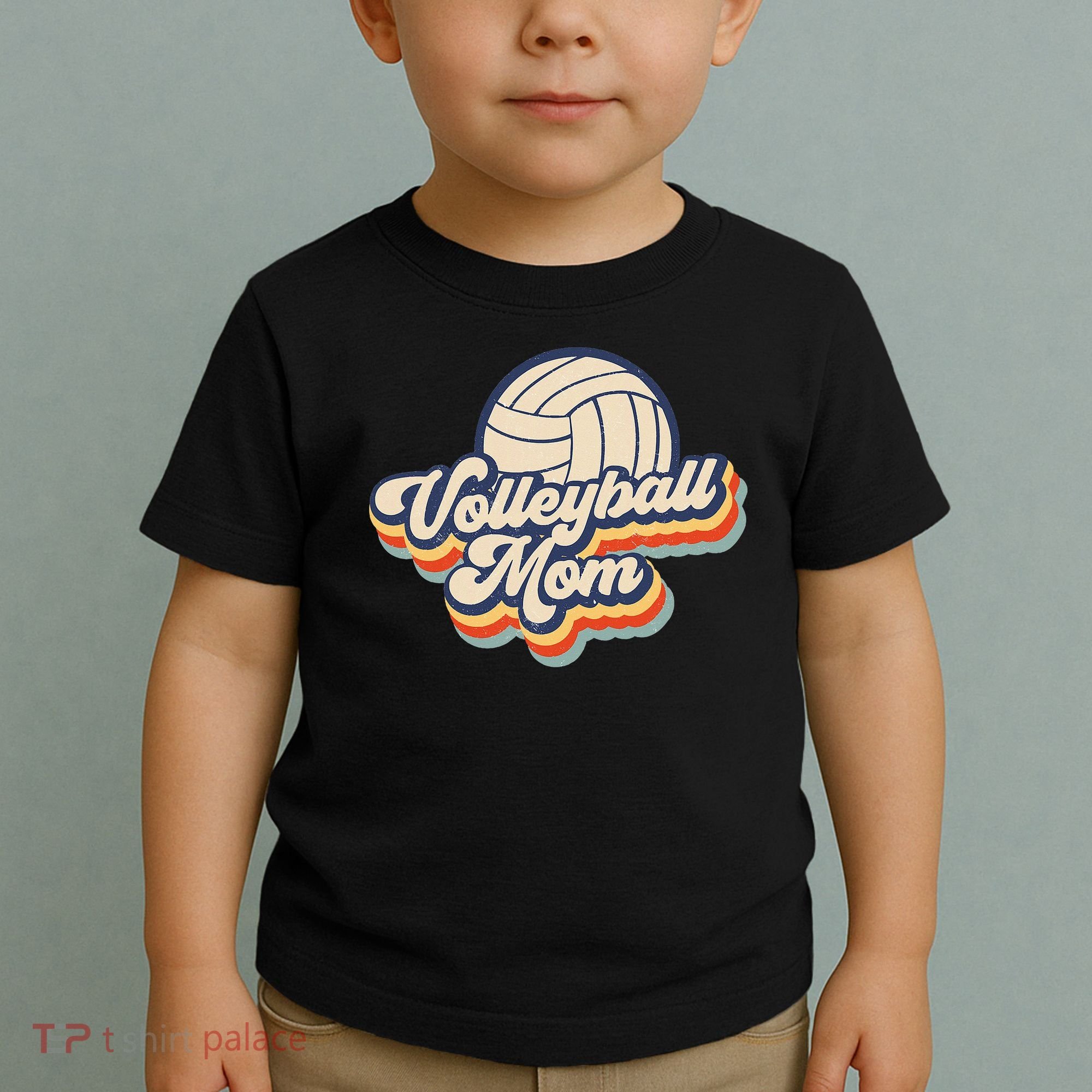 Volleyball Mom Mama Mothers Day Toddler T-Shirt
