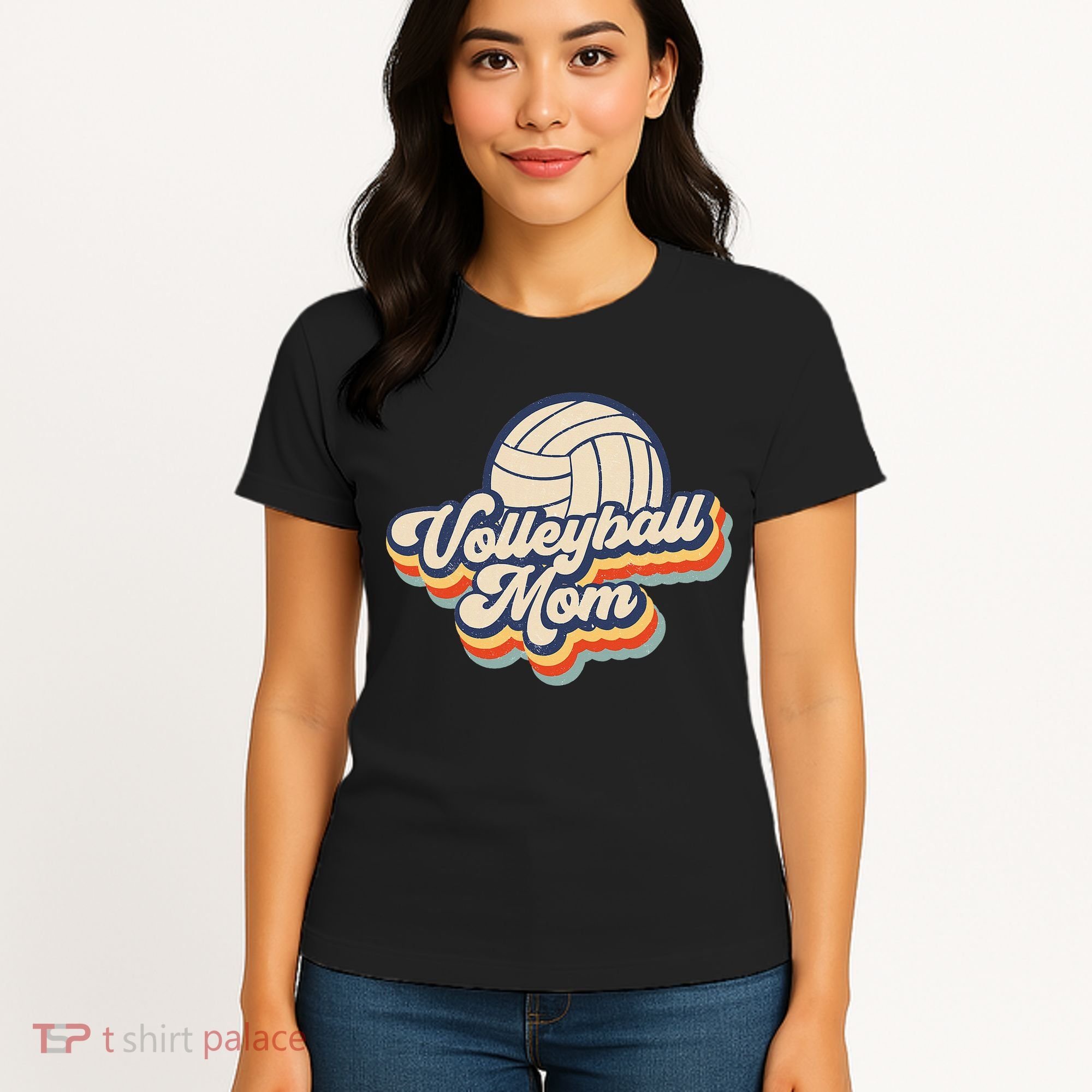 Volleyball Mom Mama Mothers Day Women's T-Shirt