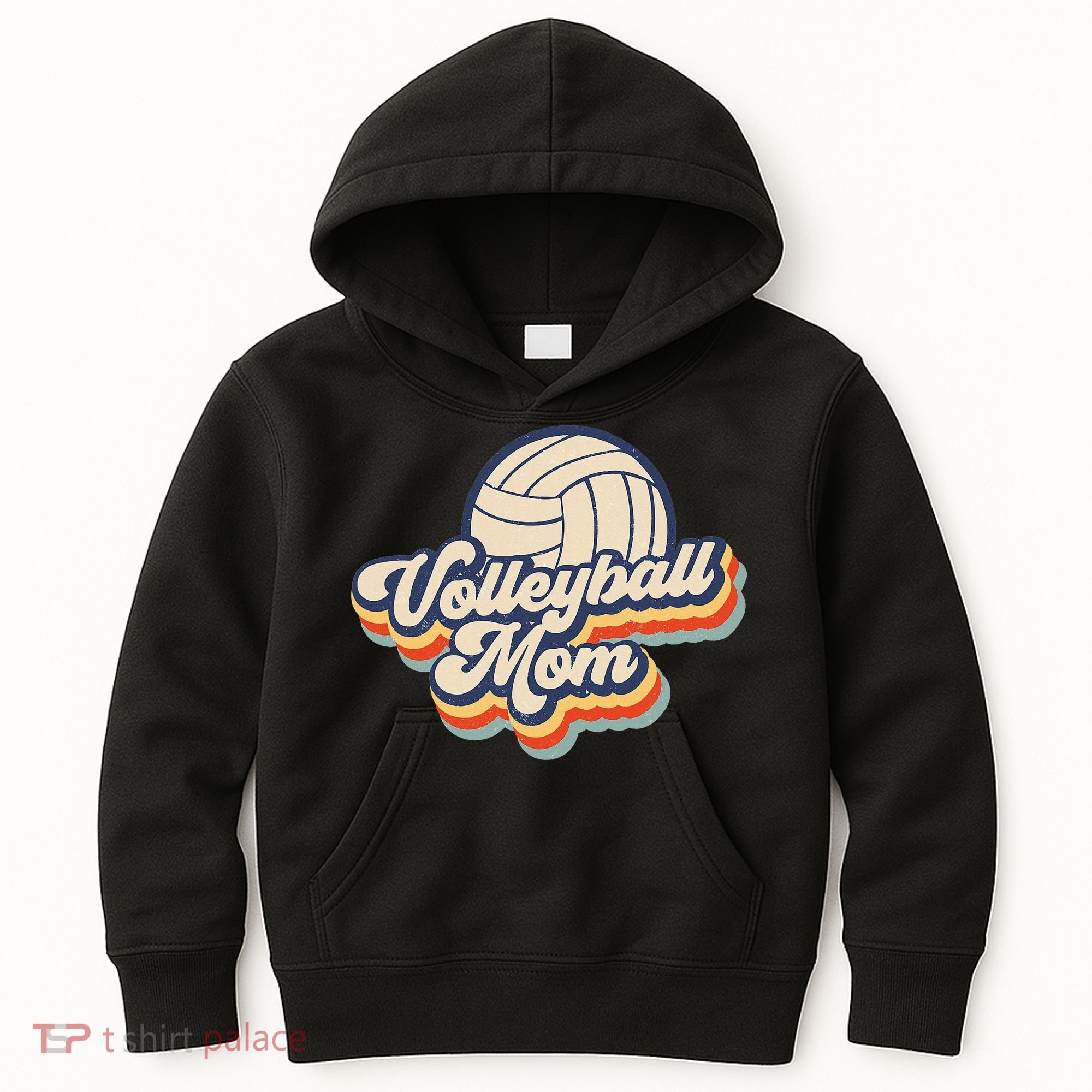 Volleyball Mom Mama Mothers Day Kids Hoodie