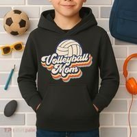 Volleyball Mom Mama Mothers Day Kids Hoodie thumb 2