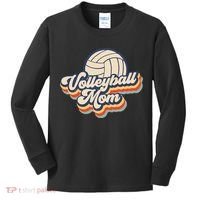 Volleyball Mom Mama Mothers Day Kids Long Sleeve Shirt thumb 0