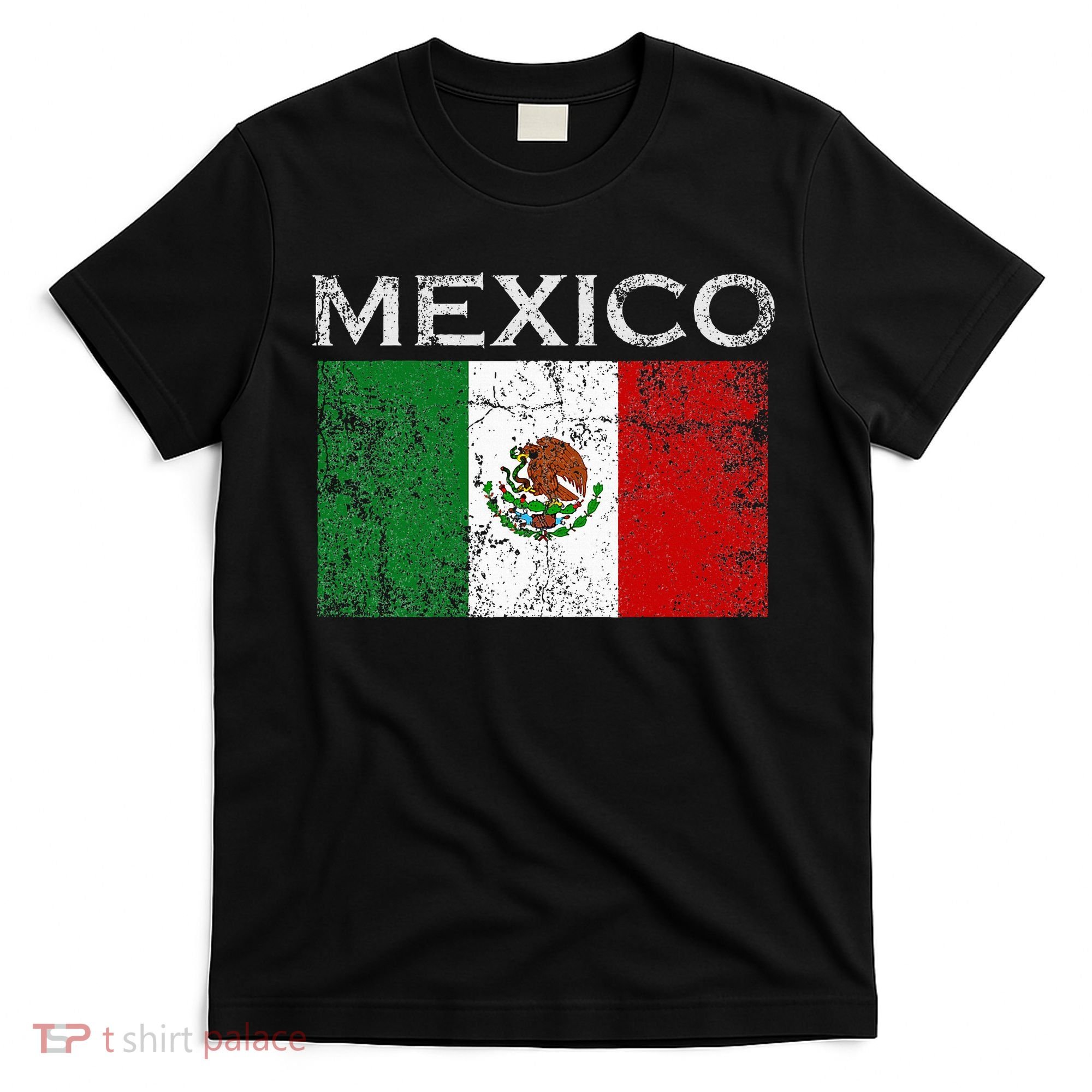 Vintage Mexico Mexican Flag Pride T-Shirt