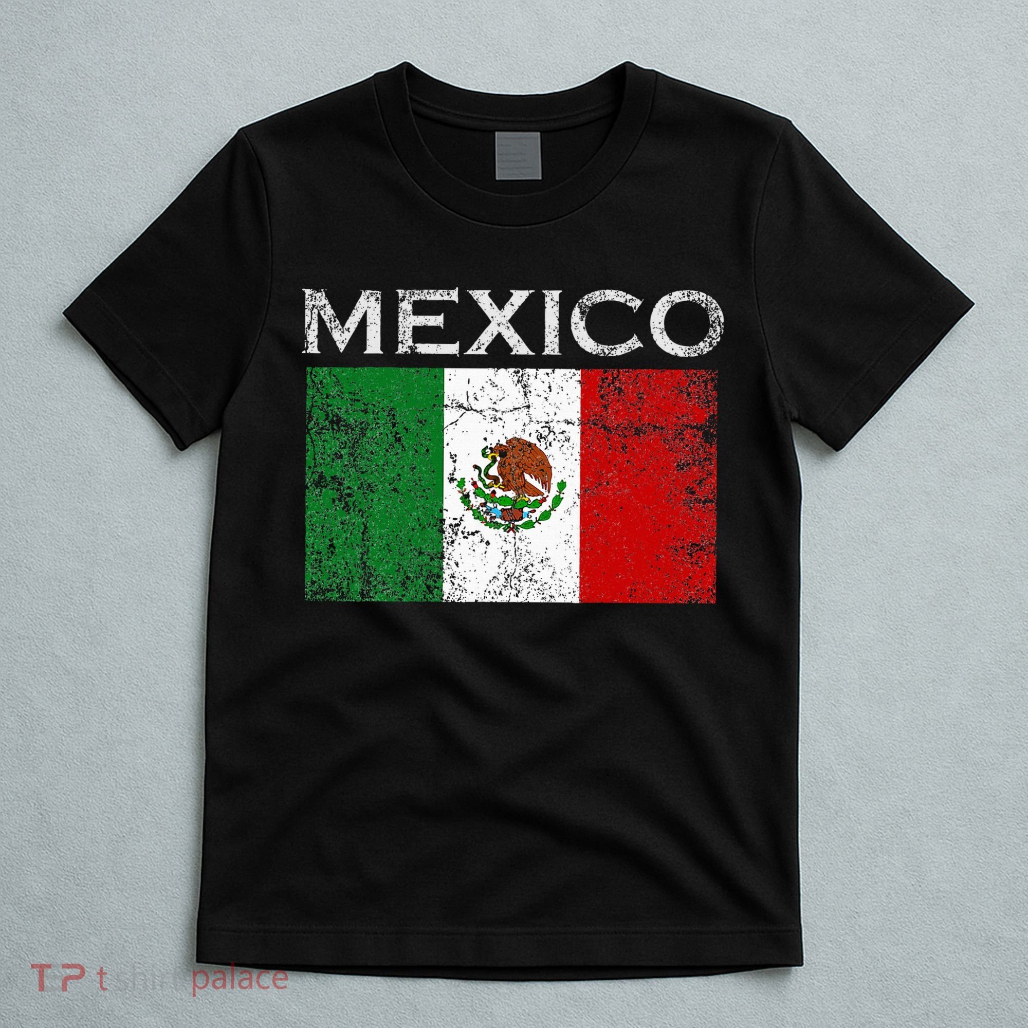 Vintage Mexico Mexican Flag Pride T-Shirt
