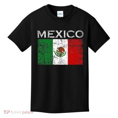 Vintage Mexico Mexican Flag Pride Kids T-Shirt