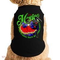 Viva Mexico No Time To Siesta That Is My Final Fiesta Doggie Tank thumb 0