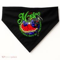 Viva Mexico No Time To Siesta That Is My Final Fiesta USA-Made Doggie Bandana thumb 0