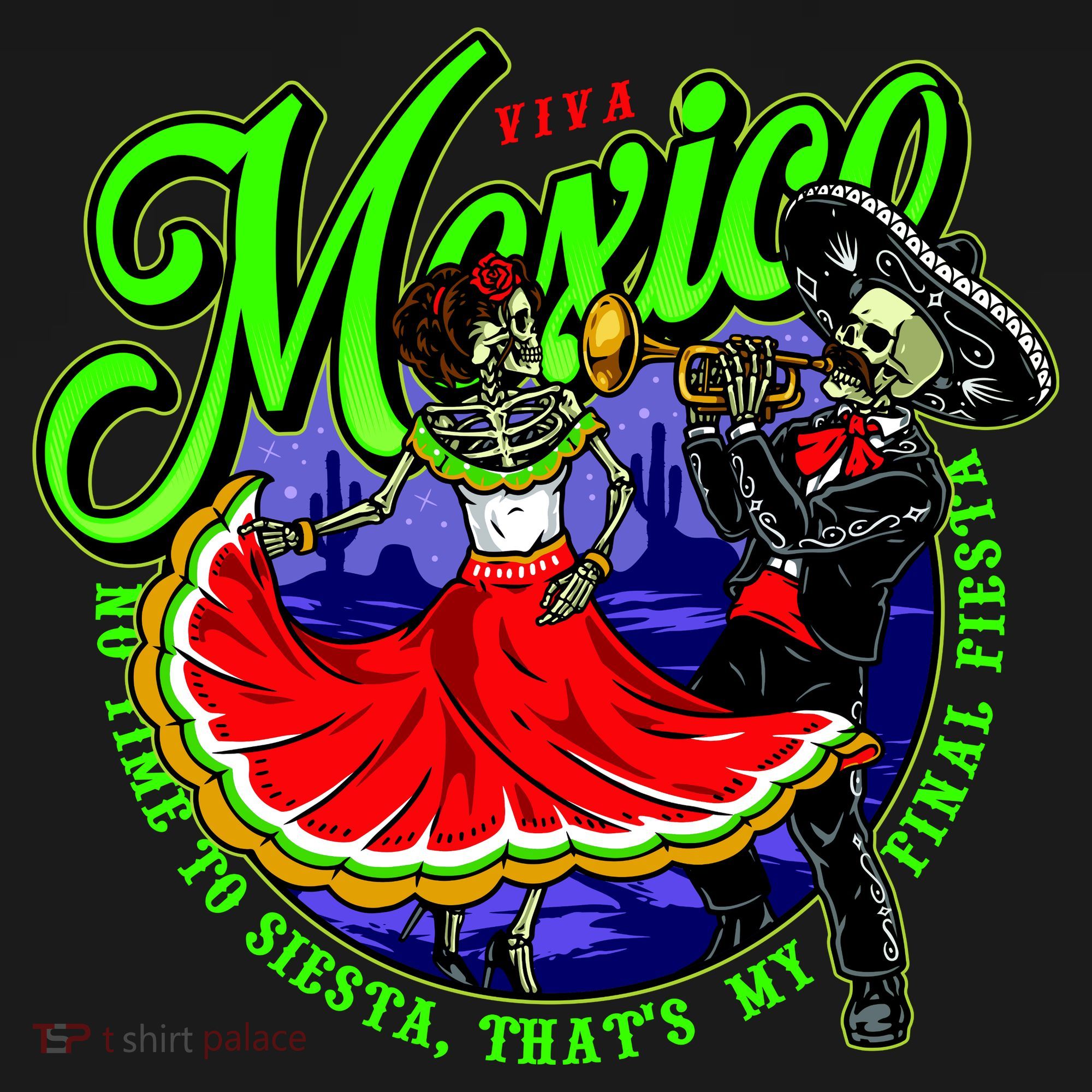Viva Mexico No Time To Siesta That Is My Final Fiesta Women's Hoodie
