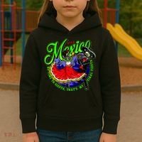 Viva Mexico No Time To Siesta That Is My Final Fiesta Kids Hoodie thumb 3
