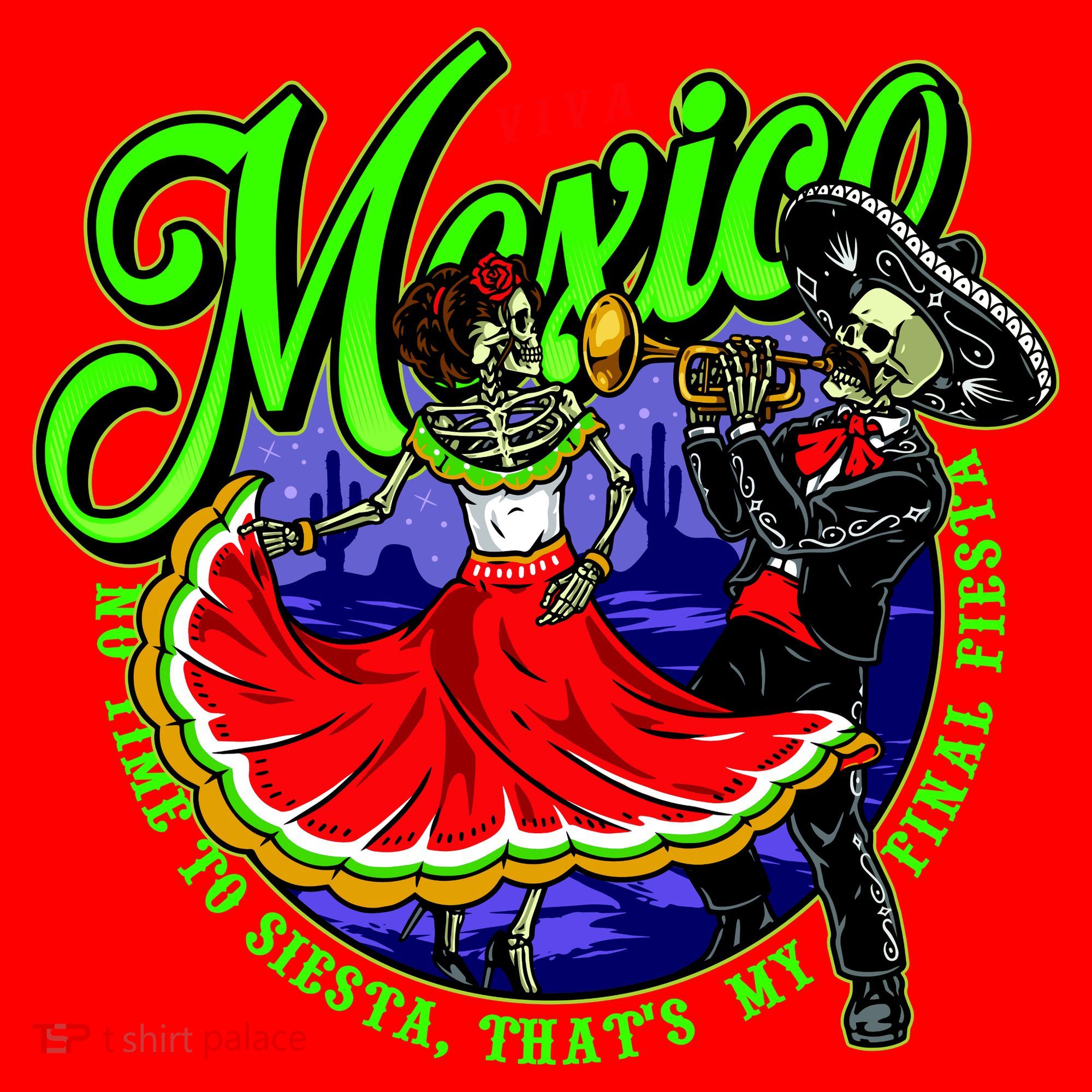 Viva Mexico No Time To Siesta That Is My Final Fiesta Santa Hat