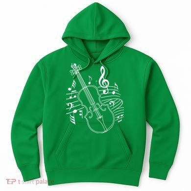 Violin Musical Note Violin Player Violinist Musician Hoodie