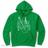 Violin Musical Note Violin Player Violinist Musician Hoodie thumb 0