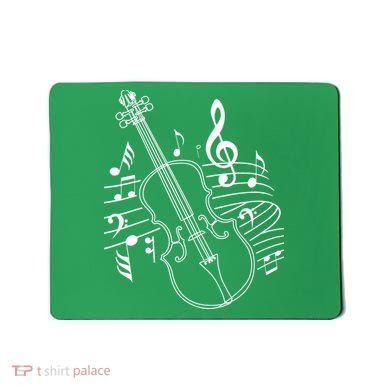 Violin Musical Note Violin Player Violinist Musician Mousepad