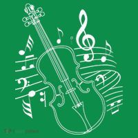Violin Musical Note Violin Player Violinist Musician Mousepad thumb 1
