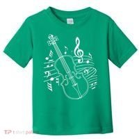 Violin Musical Note Violin Player Violinist Musician Toddler T-Shirt thumb 0